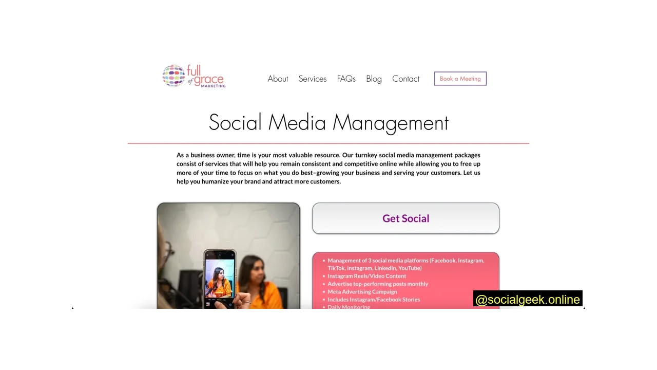 Full of Grace Marketing - Top Social Media Management Agencies