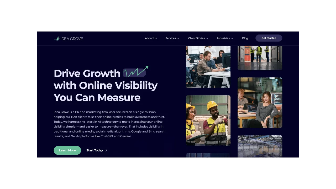 Idea Grove - Top B2B Social Media Agencies