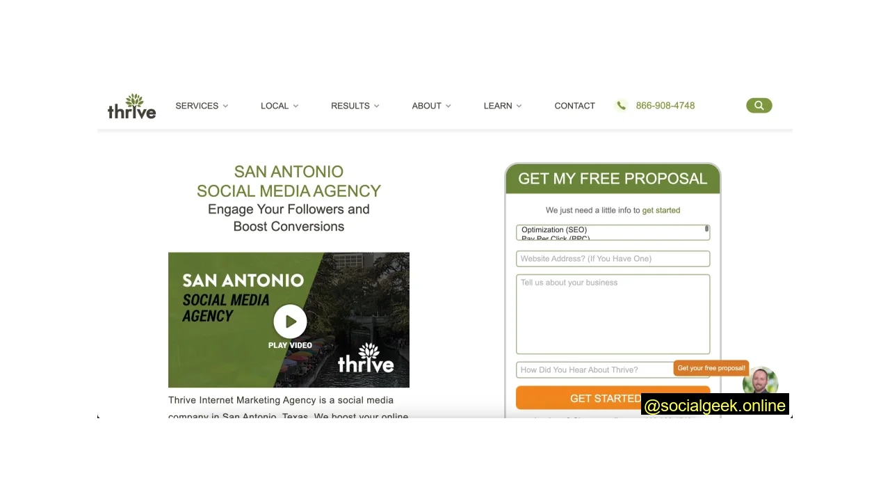 Thrive Agency - Top Social Media Management Agencies