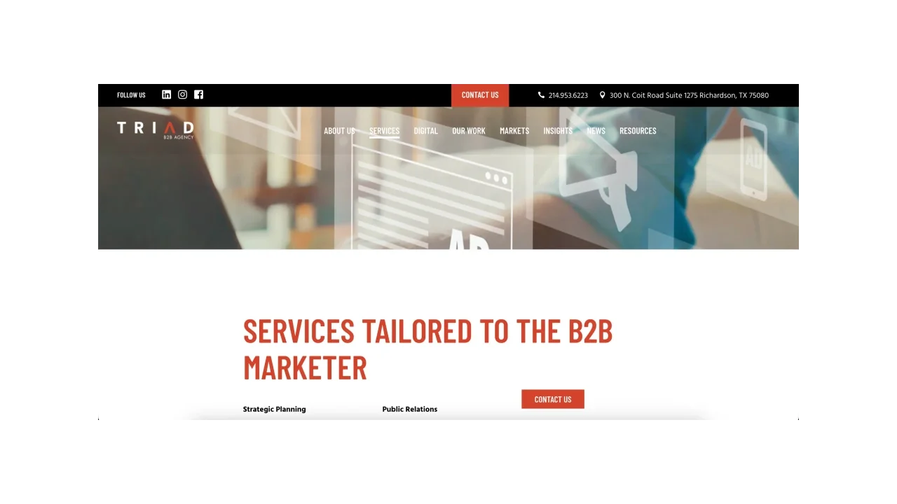 Triad B2B Agency - Top B2B Social Media Agencies
