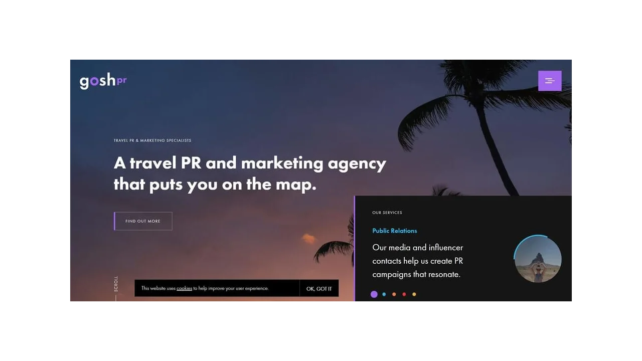 Gosh PR Top PR Agencies for Travel & Tourism in the UK