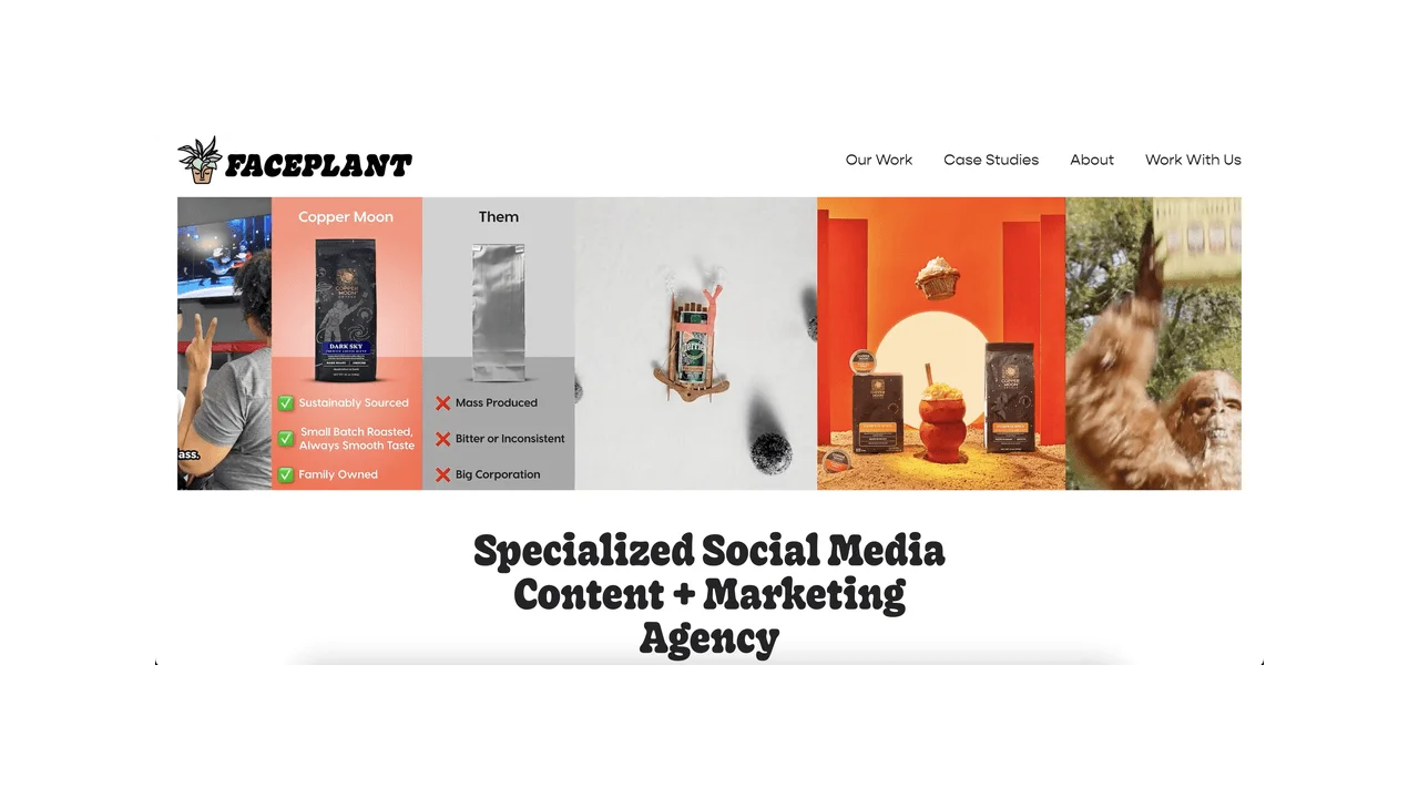 Faceplant - Top Creative Social Media Agencies