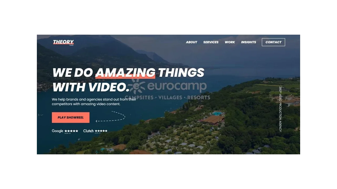 Theory Films Top Video Production Agencies for Travel & Tourism in the UK