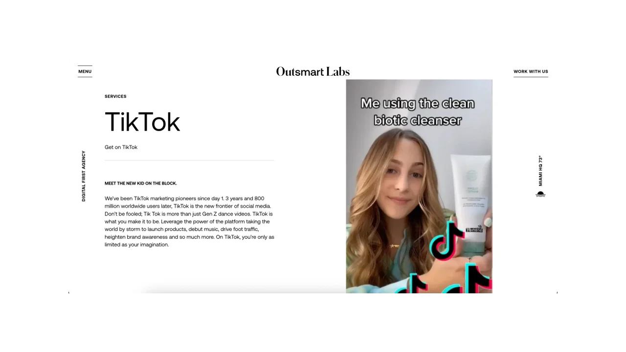 Outsmart Labs - Top TikTok Agencies in Miami