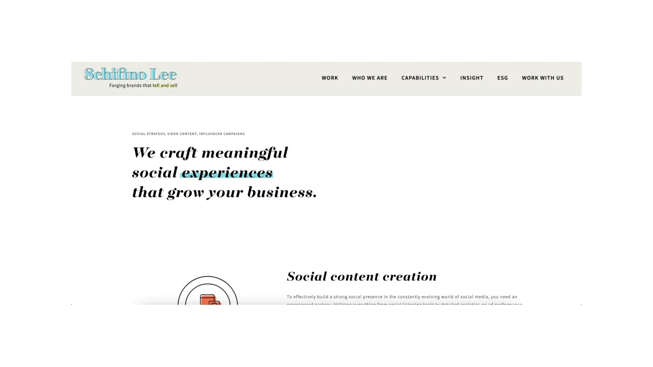 Schifino Lee - Top Creative Social Media Agencies