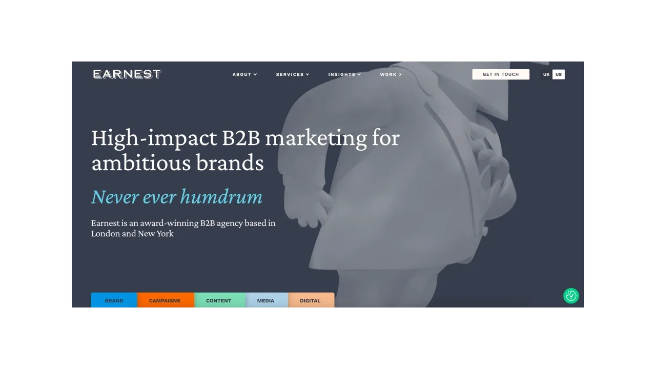 Earnest Top B2B Digital Marketing Agencies
