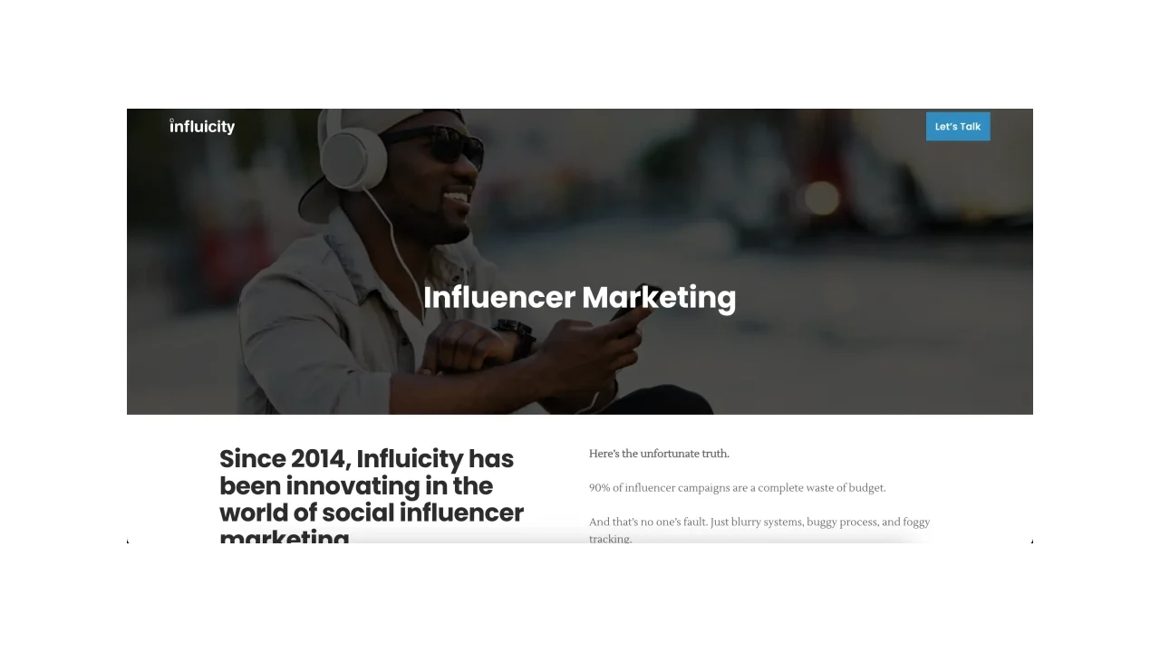 Influicity Top Influencer Marketing Social Agencies