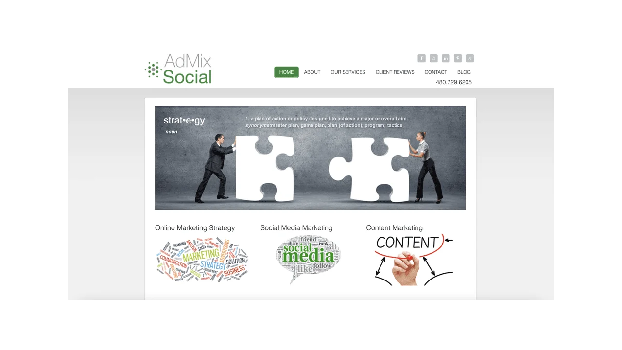 AdMix Social Media Agency - Phoenix