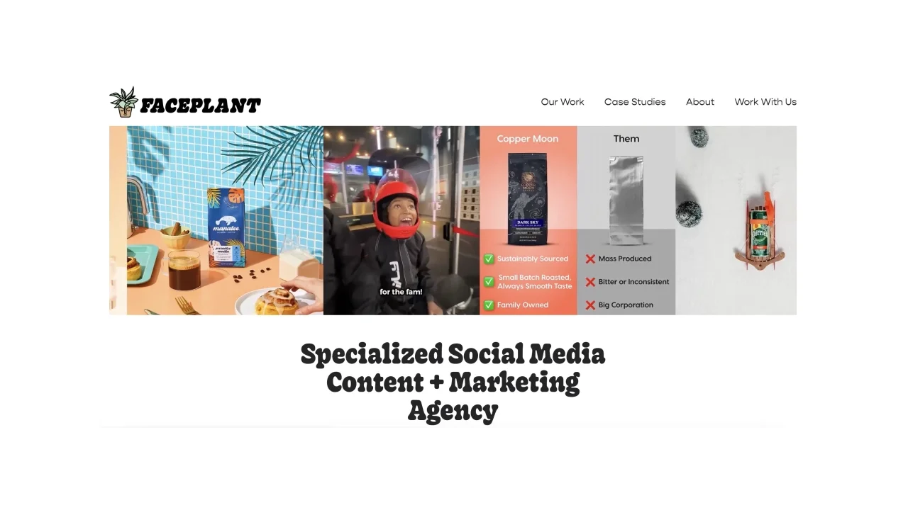 Faceplant - Social Creative Marketing Agency