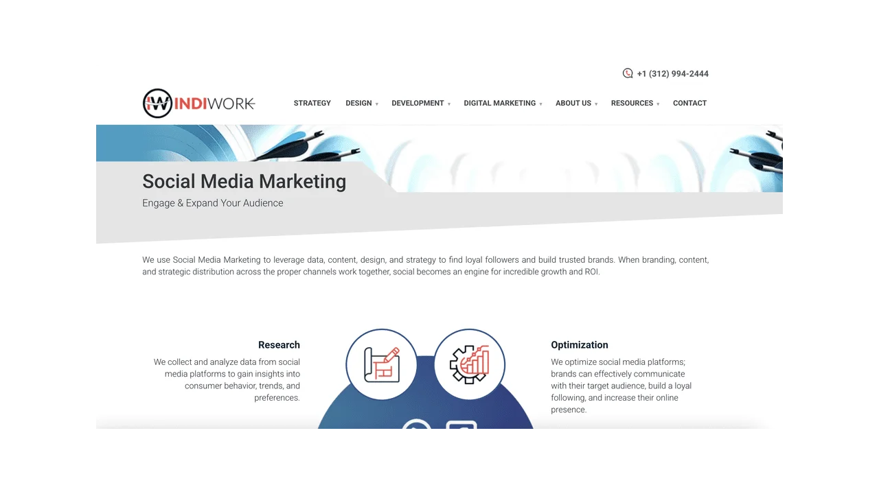 Indiwork - Social Marketing Agency Chicago