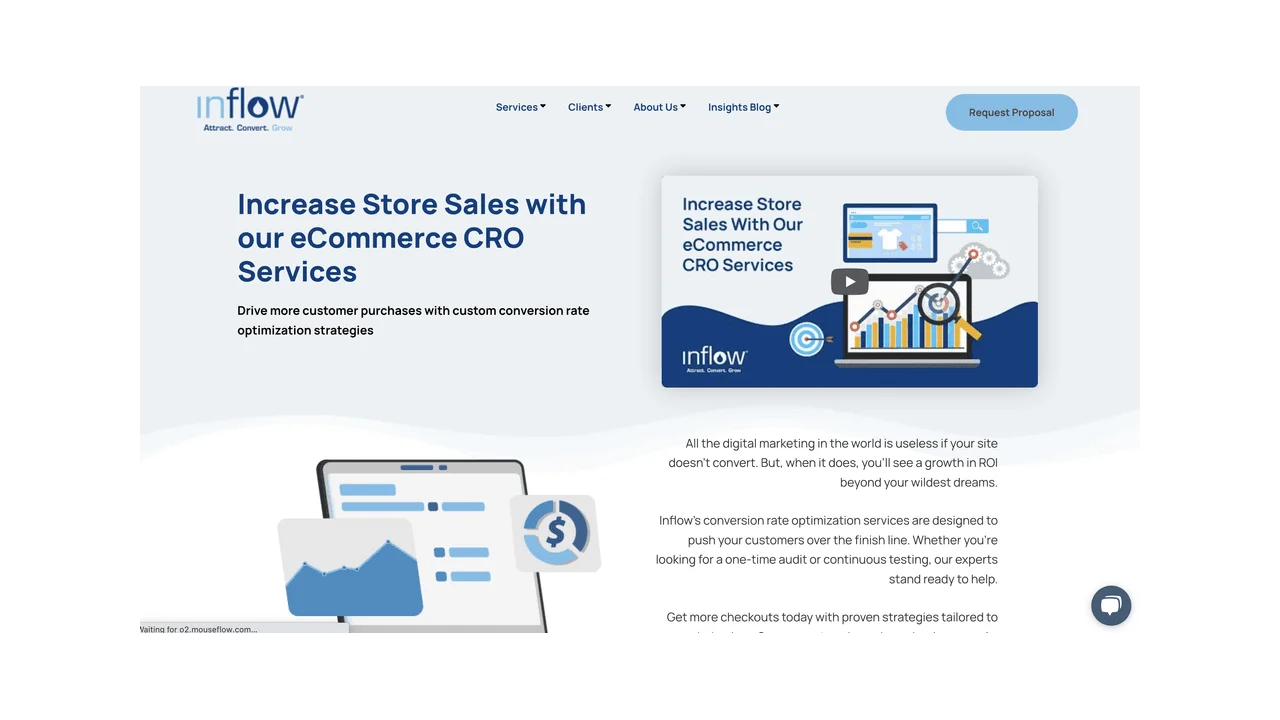 Inflow Top eCommerce CRO Agencies
