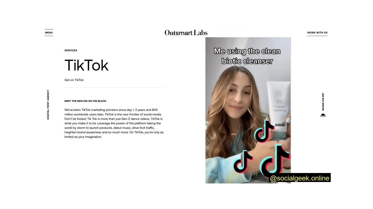 Outsmart Labs Top TikTok Content Agencies