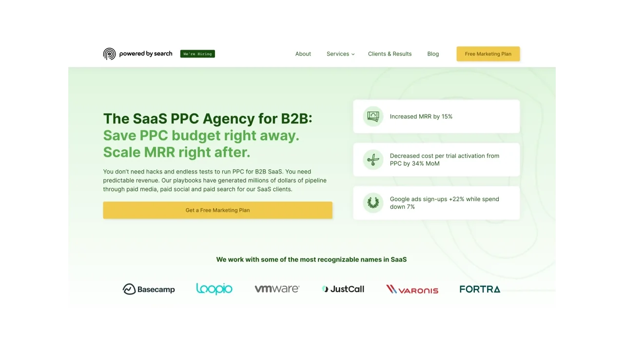 Powered by Search Top SaaS PPC Agencies