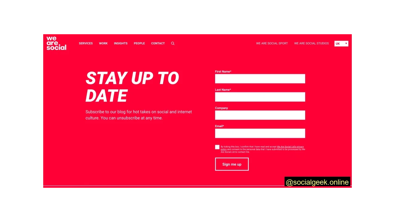 We Are Social Top Social Media Newsletters