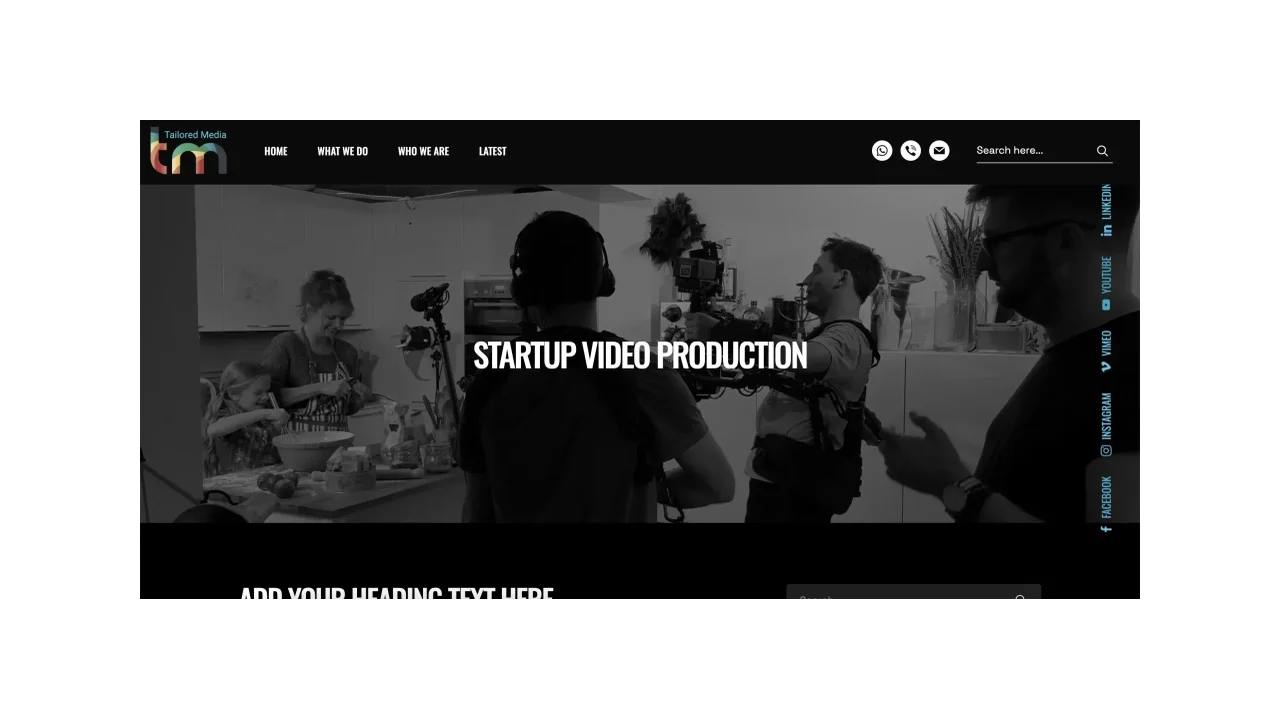 Videos for Startups by Tailored Media in London
