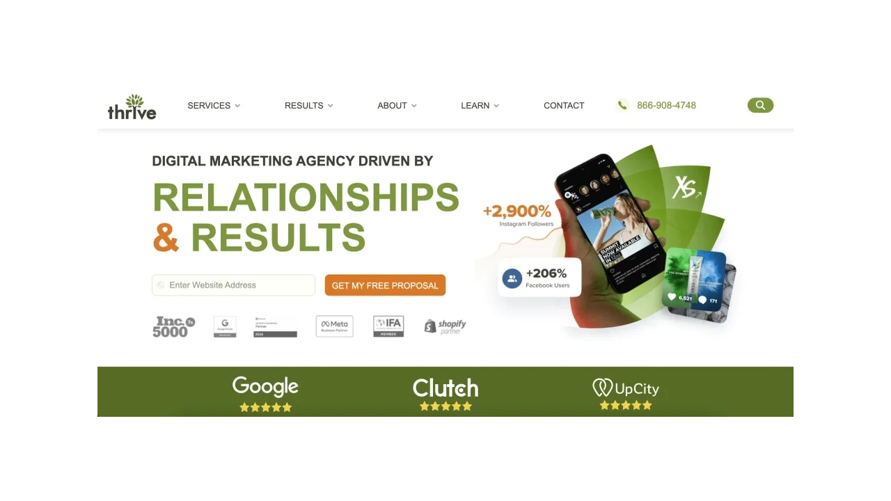 Thrive Top Digital Advertising Agencies