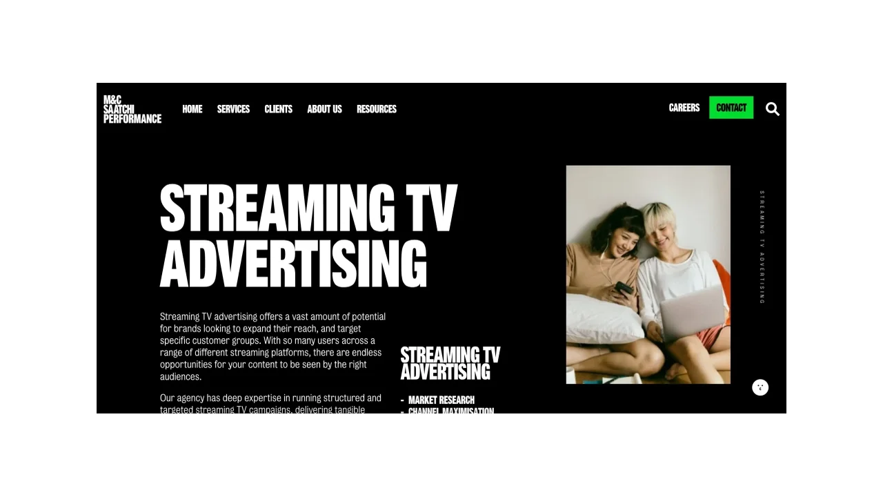 M&C Saatchi Performance Top TV Advertising Agencies