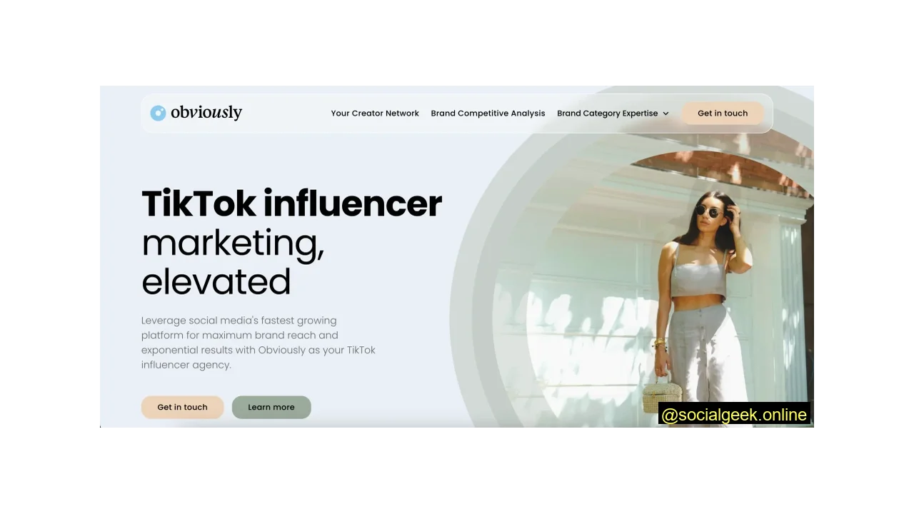 Obviously ​​Top TikTok Influencer Agencies