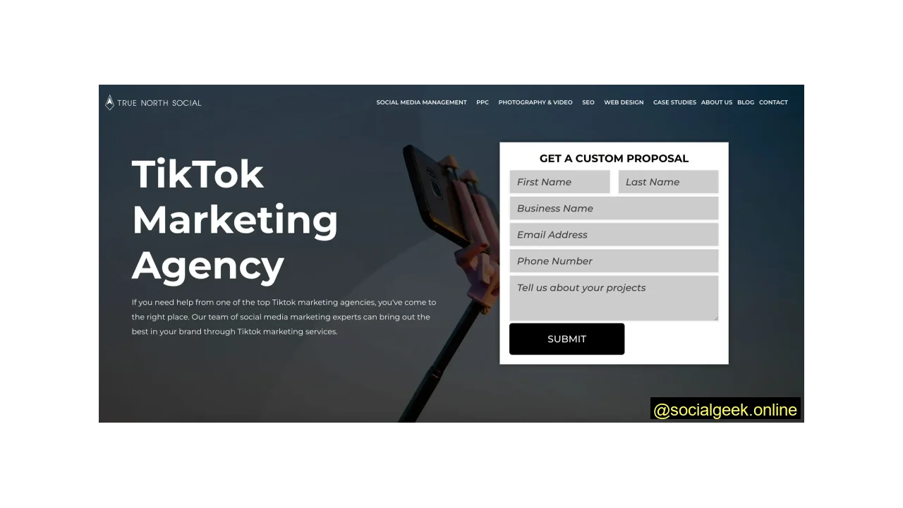 True North Social Top TikTok Ads Agencies