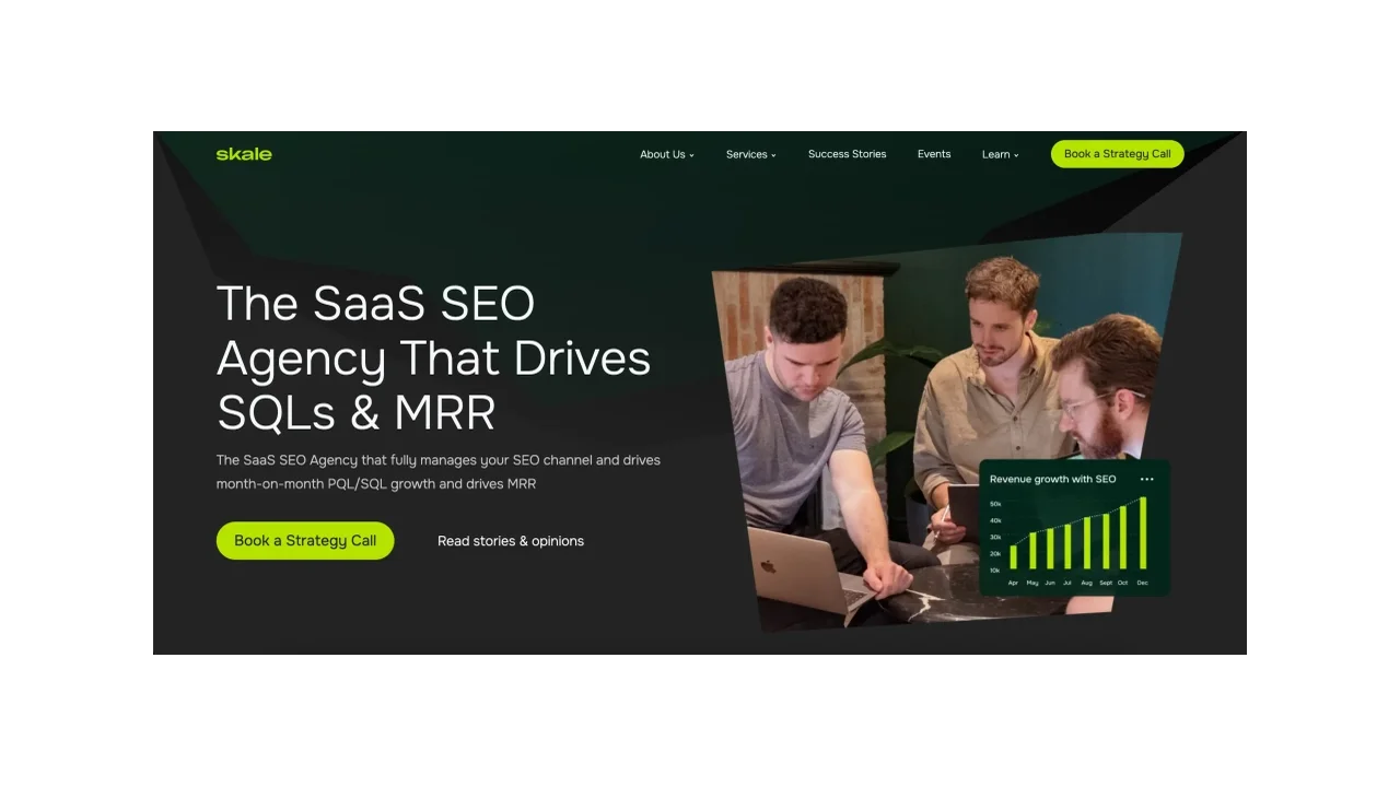 Skale Top SaaS & B2B Content Marketing Agencies