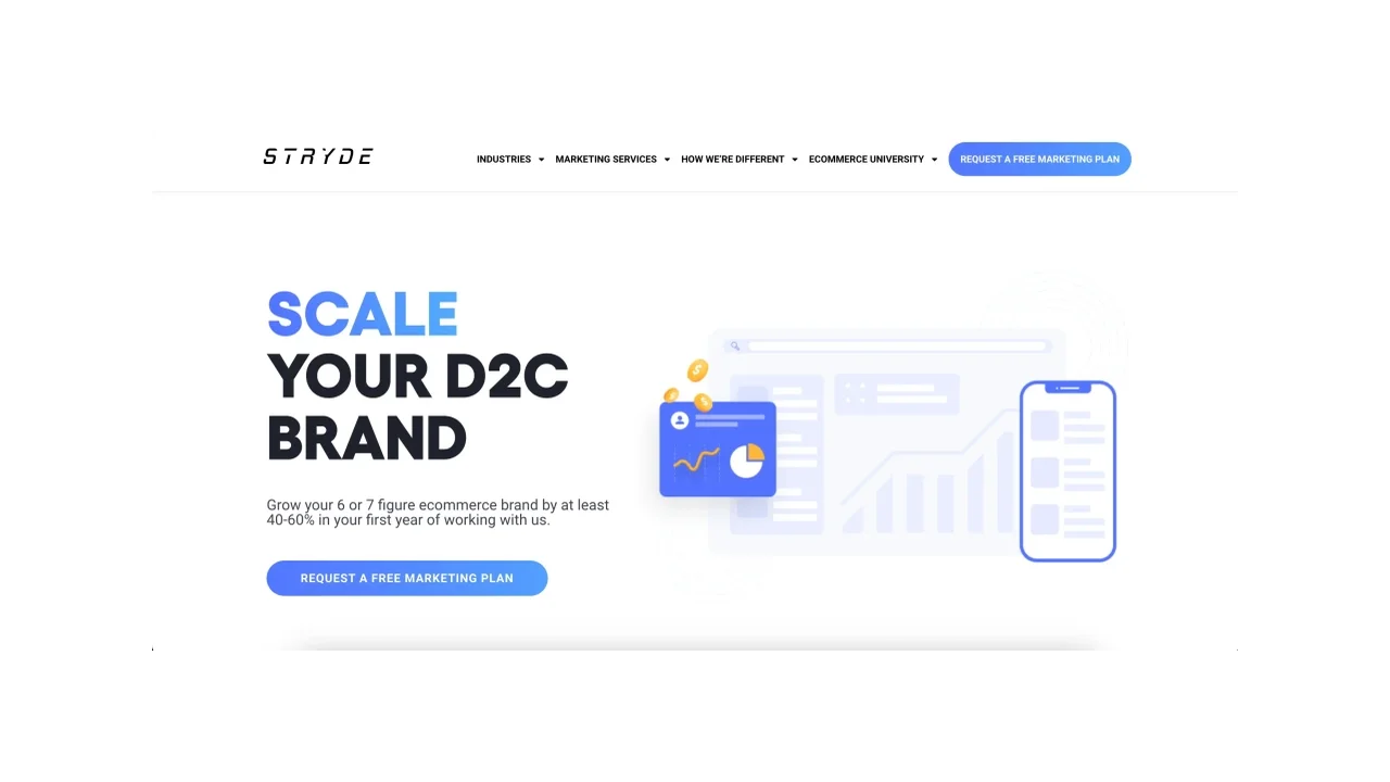 Stryde Top Digital Marketing Agencies for eCommerce