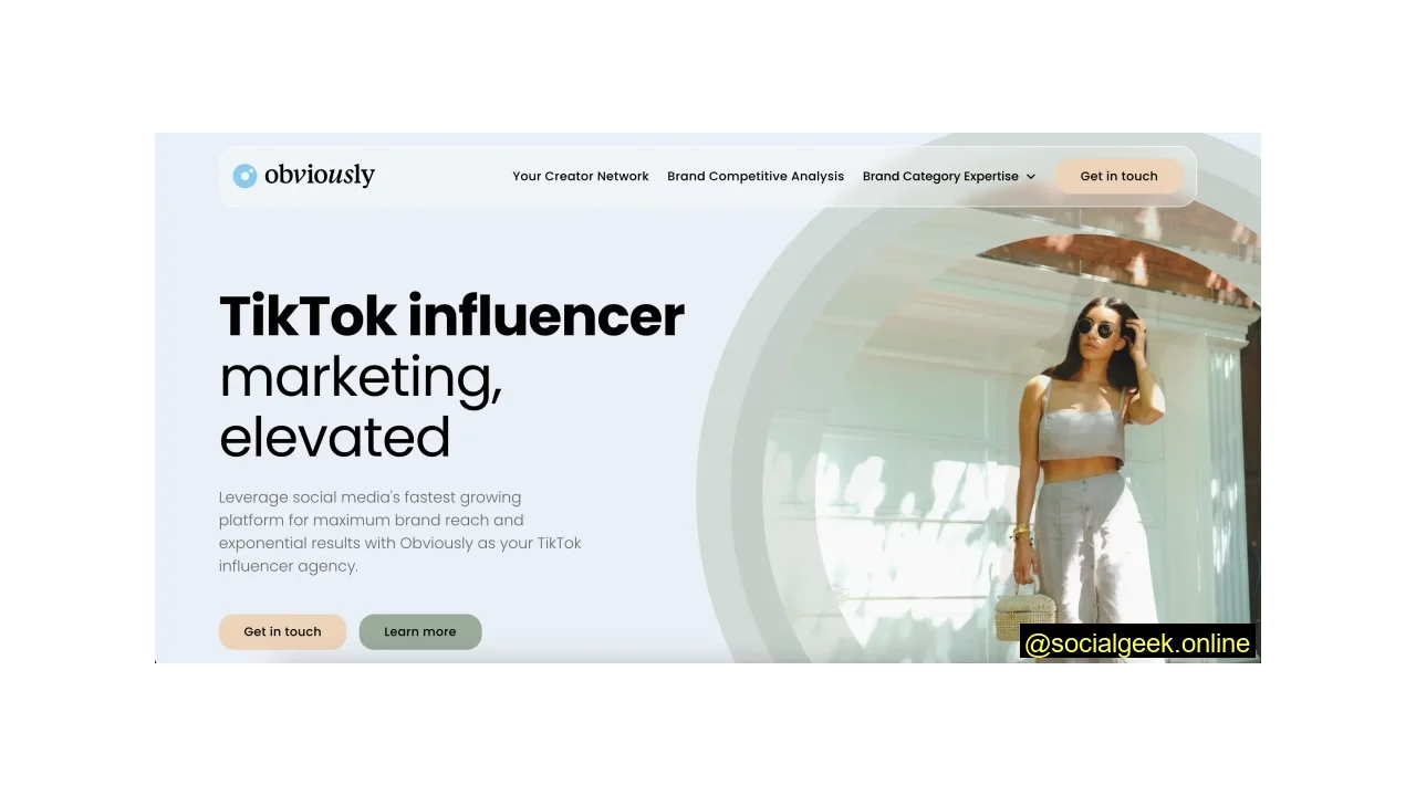 Obviously Top TikTok Influencer Marketing Agencies