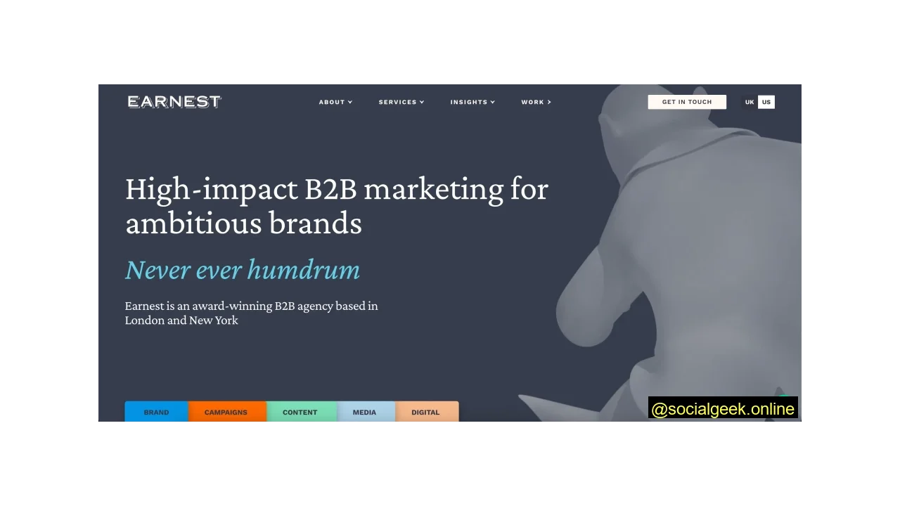 Earnest Top B2B Social Media Agencies