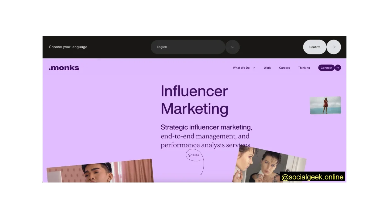 Monks - Influencer agency