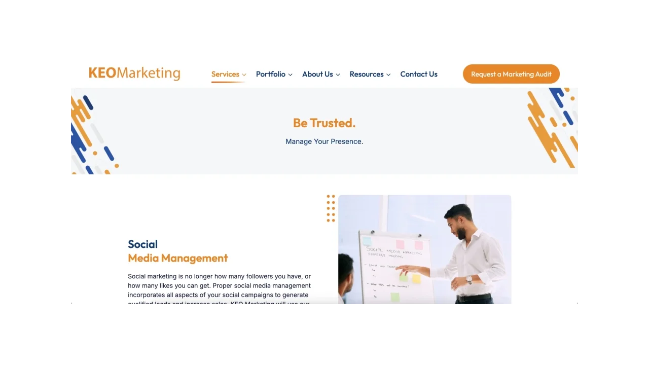 KEO Marketing - Social Media Agency B2B Phoenix