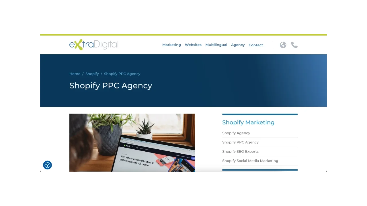 Best Shopify PPC Agency - Extra Digital