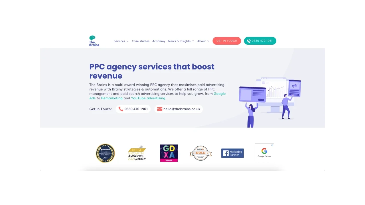 The Brains Top SaaS PPC Agencies