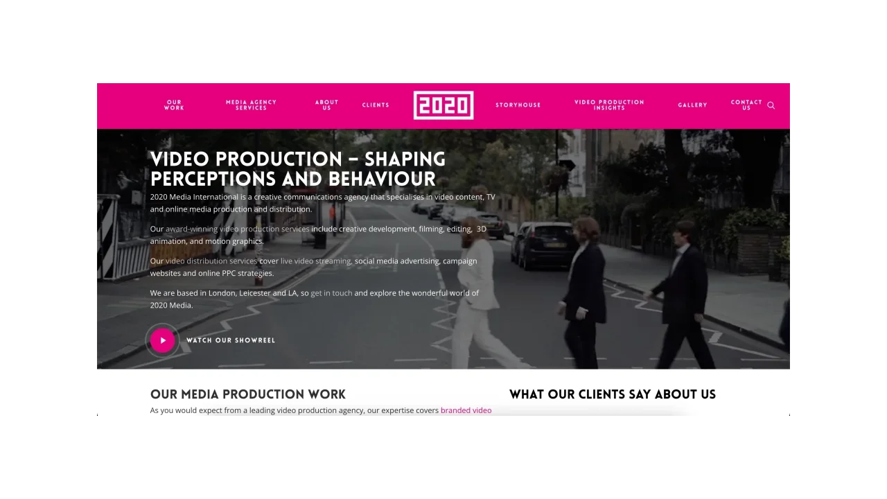 2020 Media International - TV Video Production Company