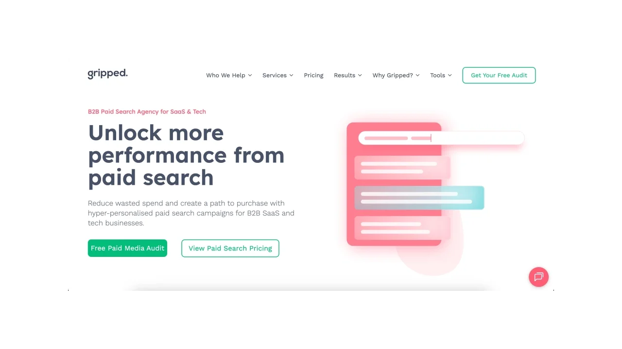 Gripped Top Performance Marketing Agencies for SaaS and Tech Brands