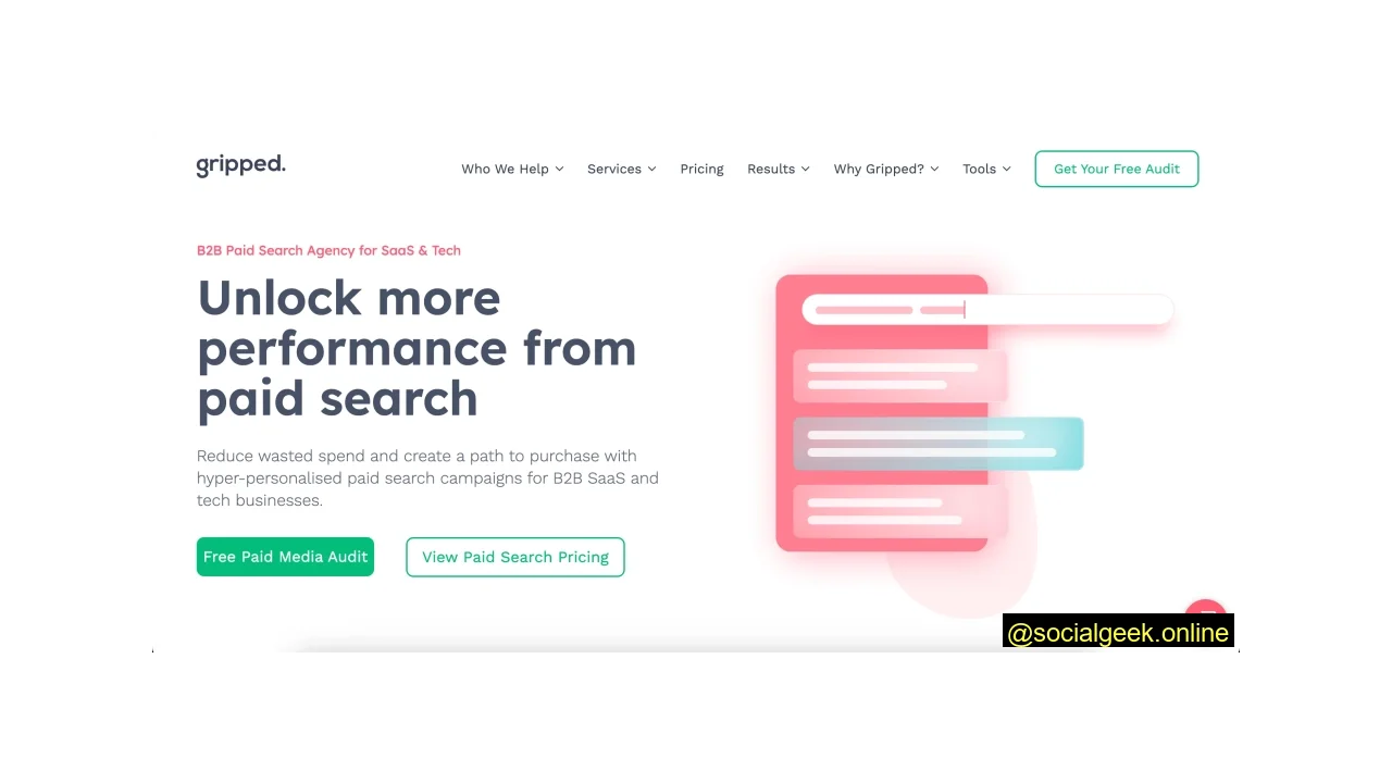 Gripped - B2B facebook ads agency
