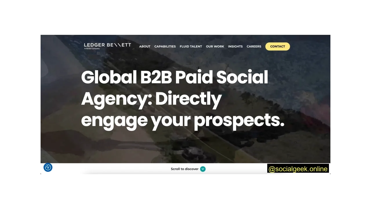Ledger Bennett - B2B facebook advertising agency