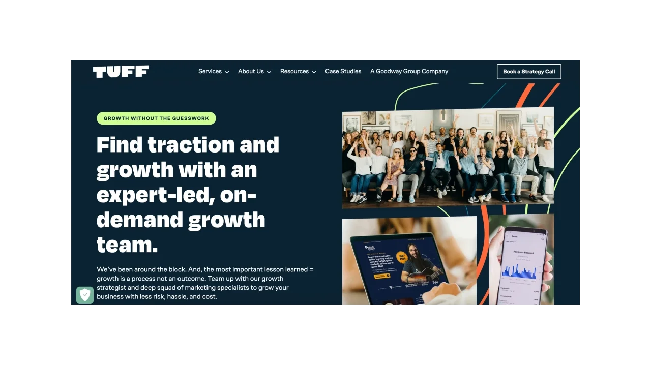 Tuff Growth Top Digital Marketing Agencies for Startups