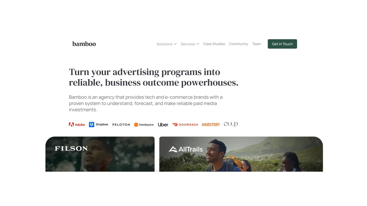 Bamboo Top Performance Marketing Agencies for Small Business & Startups