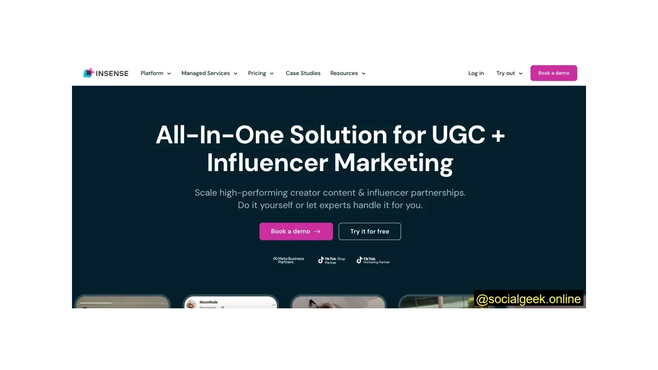 Insense - Top UGC Agencies in the US