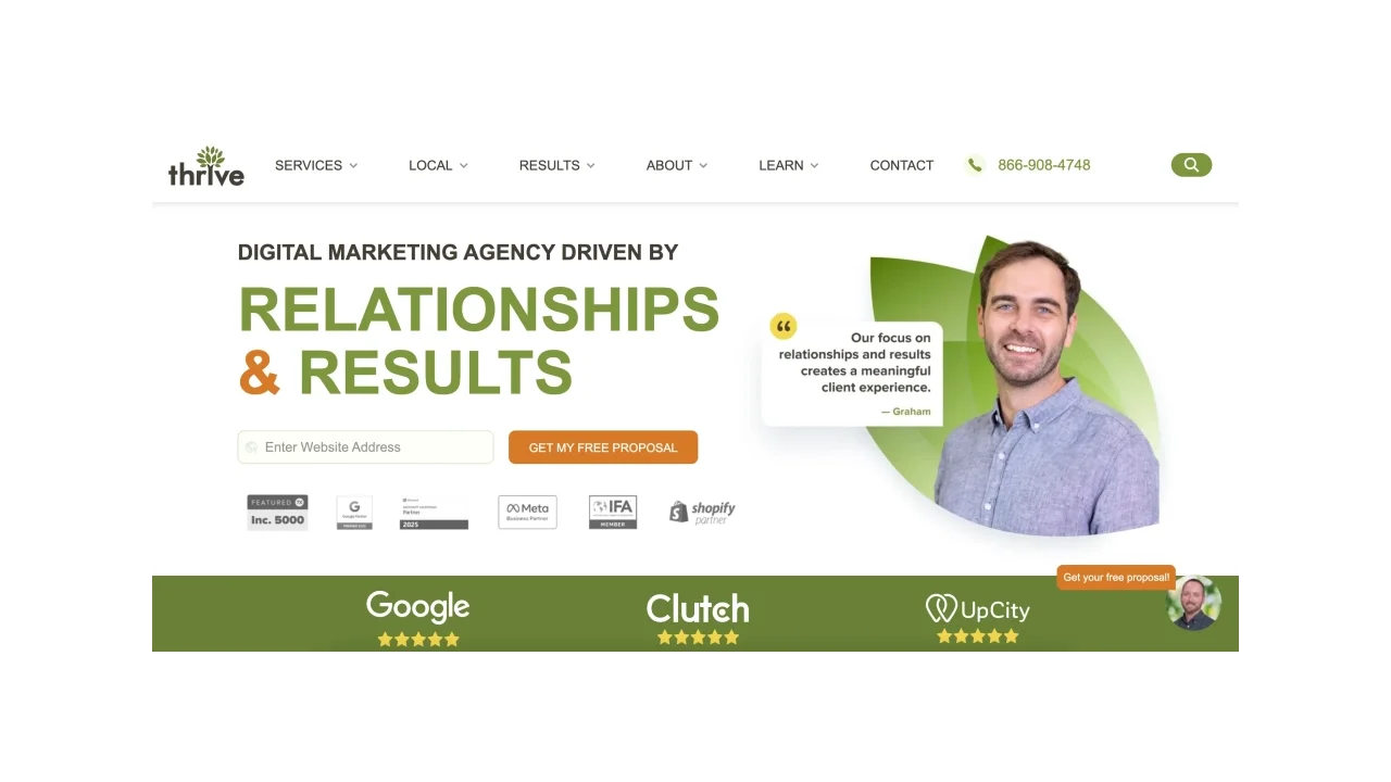 Thrive Top Digital Marketing Agencies for Small Businesses