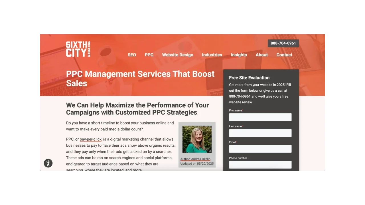 Sixth City Marketing Top Local Business & SMBs PPC Agencies