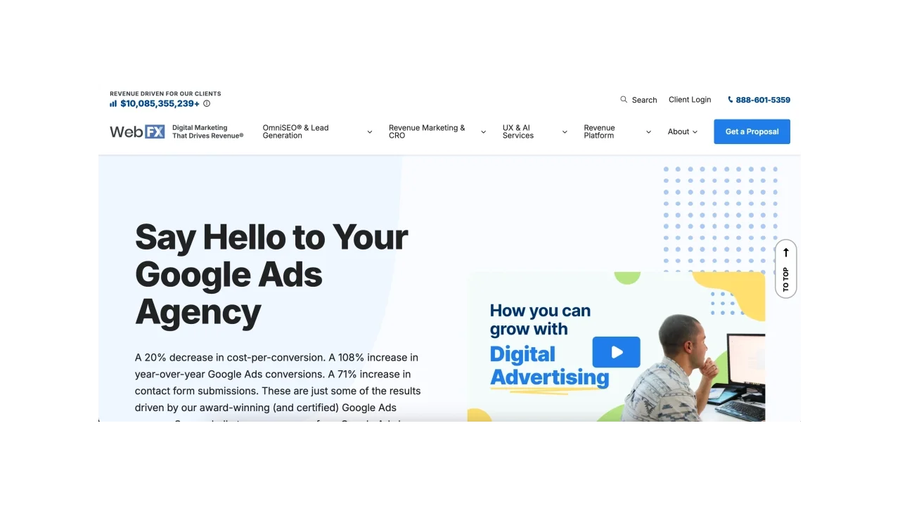 Web FX Google Ads for Small & Local Businesses