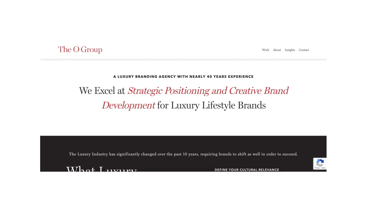 O Group Luxury Marketing Agency