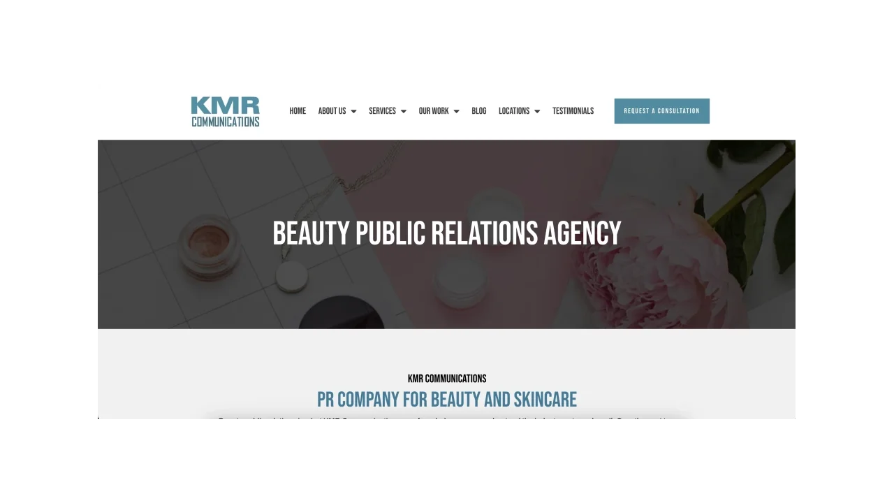 KMR Communications Top Beauty PR Agencies
