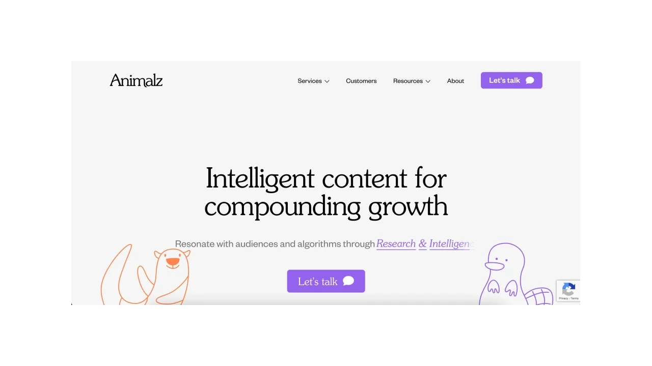 Animalz Top 13 Technology Marketing Agencies in the U.S.