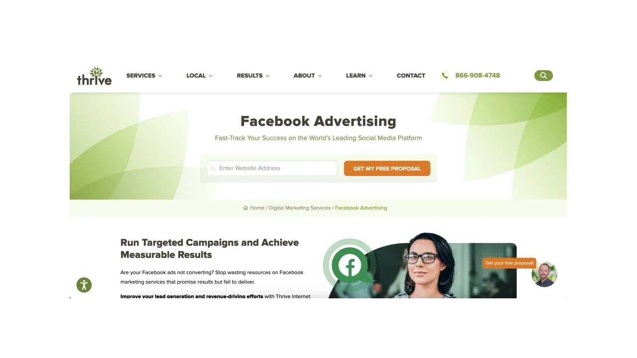 Thrive Agency Top Facebook Ads Agency for B2B