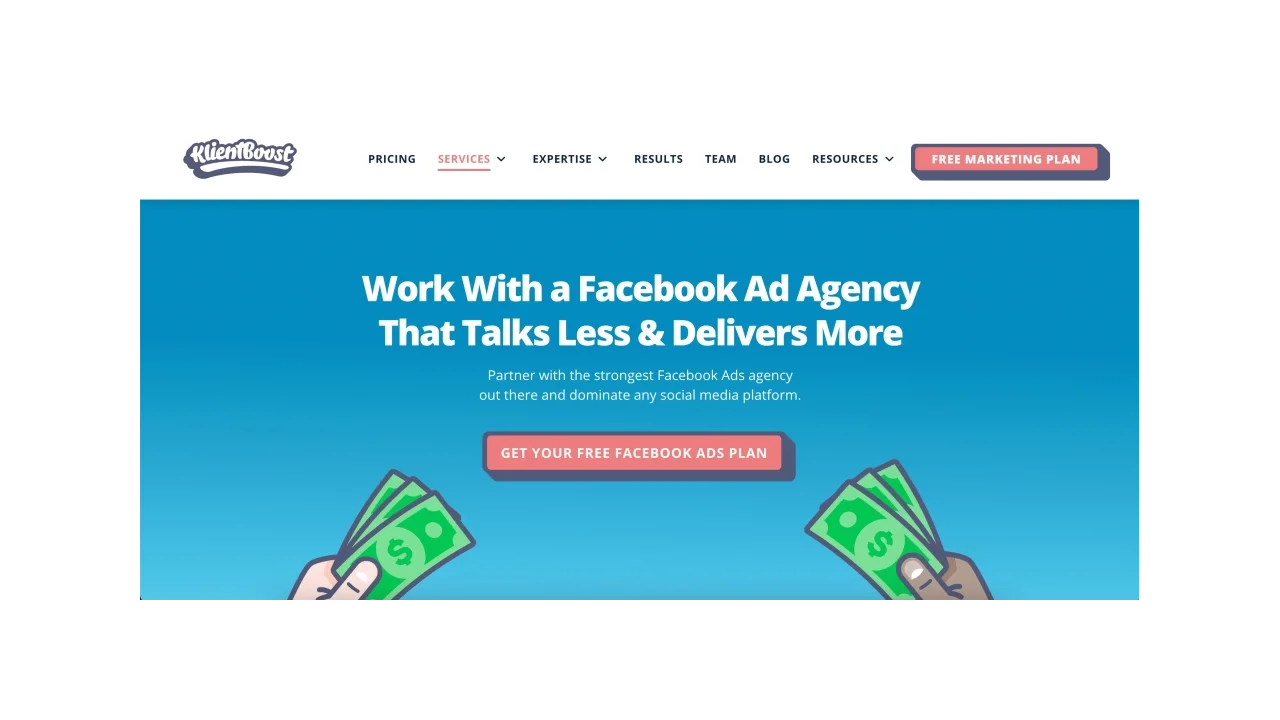KlientBoost Top Facebook Ads Agency for SaaS