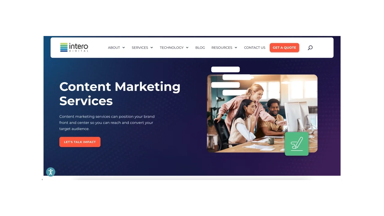 Intero Digital Top SEO Content Agencies