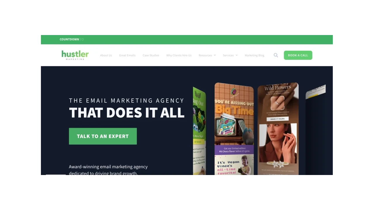 Hustler Marketing Top eCommerce Email Marketing Agencies