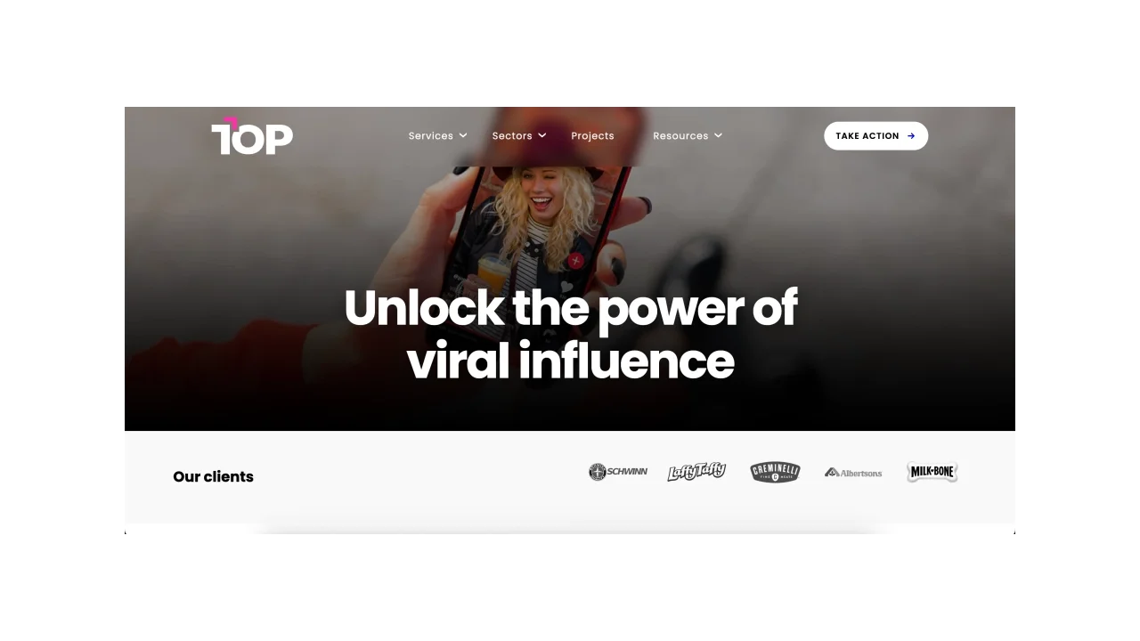 Top Agency - Top Influencer Marketing Social Agencies