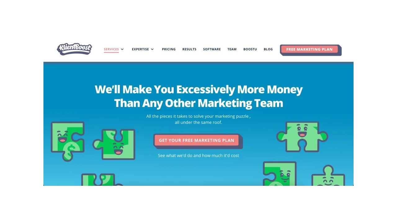 Klientboost - B2B social media marketing agency